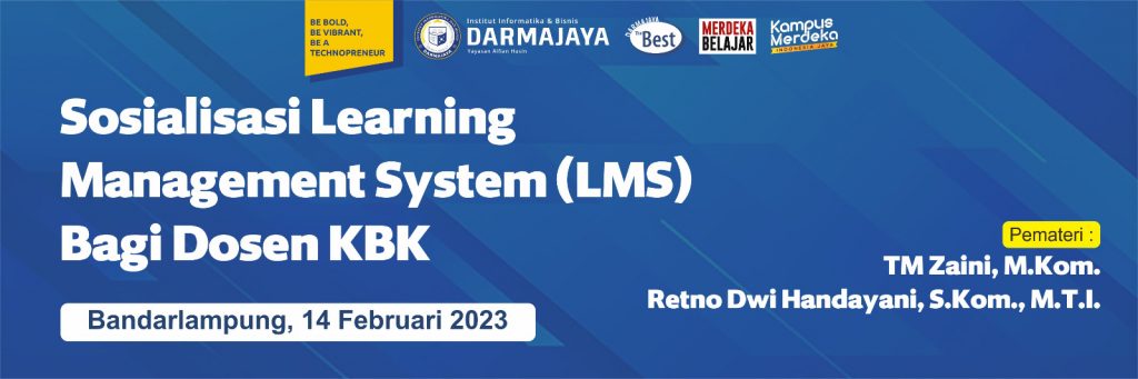 SOSIALISASI LEARNING MANAGEMENT SYSTEM (LMS) 2023