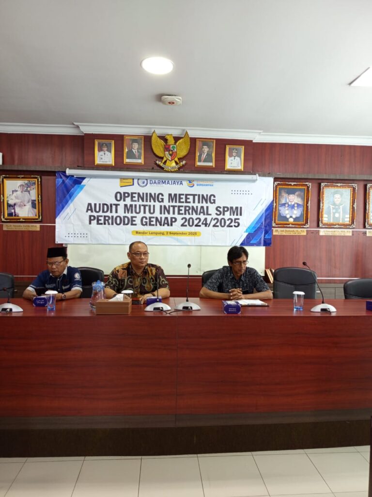 Opening Audit Mutu Internal SPMI Periode Genap 2024/2025 Opening Audit Mutu Internal SPMI Periode Genap 2024/2025